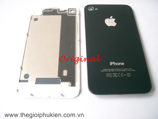 Vỏ Iphone 4 Đen công ty